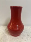 Fiesta Royalty Vase Scarlet Red 7.5" Tall HLC Homer Laughlin Co. USA Fiesta Ware