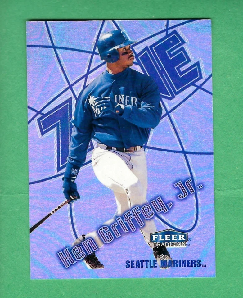 Ken Griffey Jr. 1998 Fleer Tradition Zone #7 Rare! Tough Pull - Image 2 of 3