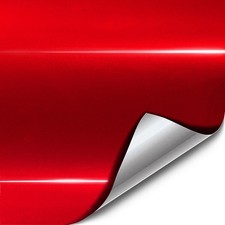 VViViD Gloss Liquid Metal Red Vinyl Car Wrap Film 10ft x 5ft 10ft x 5ft