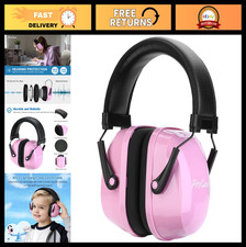 Kids Noise Cancelling Headphones, SNR 29 dB Earmuffs for Autism, Sound Proof, Pi