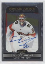 2021-22 O-Pee-Chee Platinum Rookie Auto Spencer Knight #R-SK Auto x4f