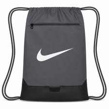 Nike Unisex Drawstring Sports Pack (Game Royal), 18L, Iron Grey/Black/White -