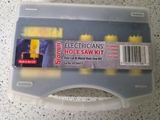 Starrett Bi-Metal Fast Cut 6 Piece Electrician’s Set 20mm & 25mm Holesaw Kit
