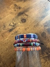 New Adjustable Woven Boho Surf Beach Bracelet Unisex -Friendship .X4 Bracelets