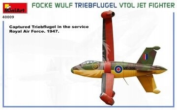 Focke-Wulf Triebflügel VTOL Jet MiniArt 40009 - Bild 9 von 11