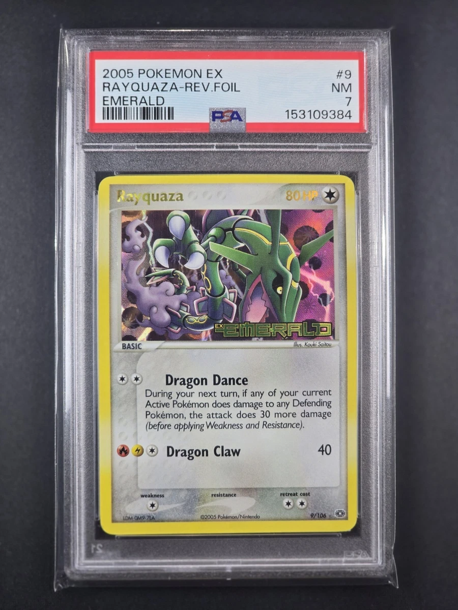 Rayquaza Pokémon TCG EX Emerald Individual Collectible Card Game