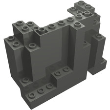 LEGO  Part 6082 - Rock Panel 4 x 10 x 6 Rectangular BURP 