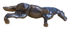Silver tone  non-magnetic metal (pewter ??) molded farm animal Horse — photo 5