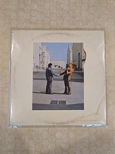 Vintage Pink Floyd Wish You Were Here Vinyl Record LP 1975 Columbia PC 33453