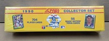 1990 Score Baseball Card Complete Factory Sealed Collector Set - 704 Cards