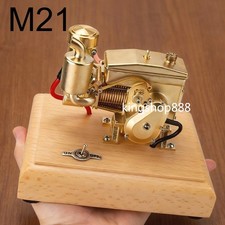 Modellino motore benzina M21 1,9cc miniatura orizzontale monocilindrico quattro tempi