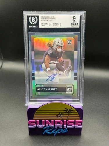 2025 Donruss Optic Ashton Jeanty Base (RAW)