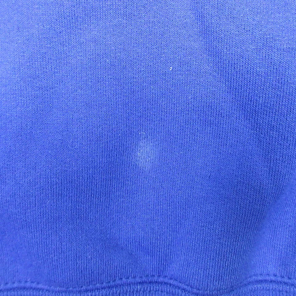 Suéter de los Mets de Nueva York para Hombres Grande Azul Sudadera con Capucha Campeón Logotipo de Béisbol Foto 4 de 4