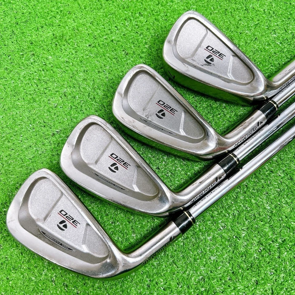 Lefty TaylorMade 320 Irons #4-9,Pw(7Clubs)/Genuine Steel S90/Flex:Stiff - Image 2 of 4