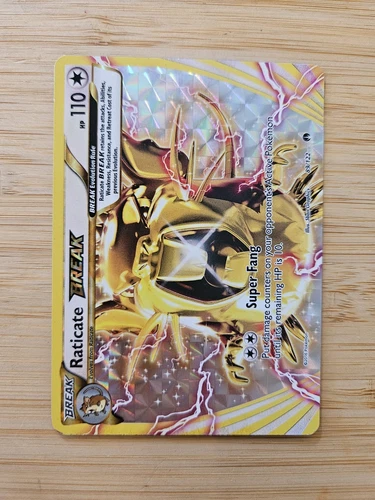 Raticate BREAK 89/122 BREAKpoint NM Ultra Rare Pokemon Card