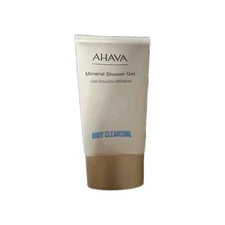 Ahava Mineral Shower Gel Body Cleansing 1.3oz Travel Size Mini Nwob 