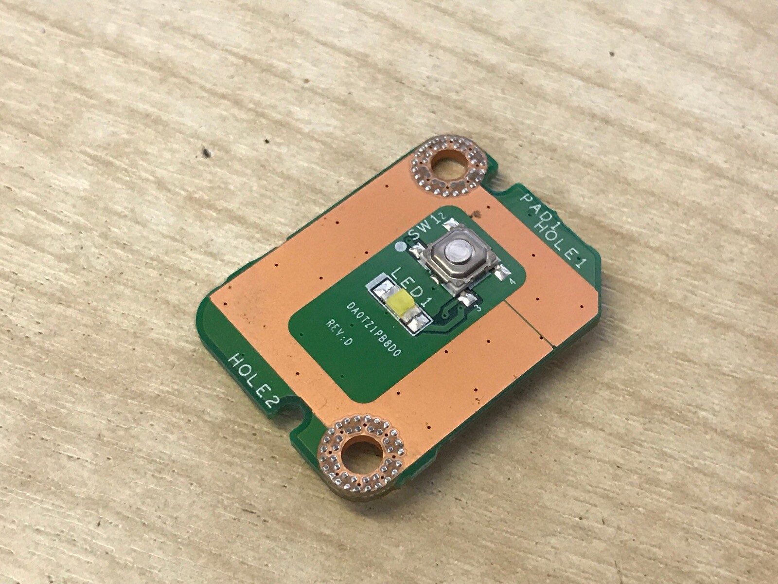 Toshiba Satellite P505 P500 Qosmio X505 Potenza Pulsante Tavola