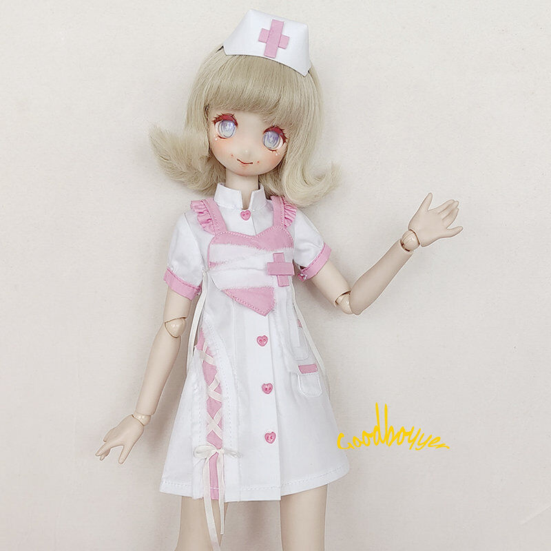1/6yosd 1/4MSD BJD Doll Clothes Cute Nurse Uniform Suit 1/6yosd 1/4MSD BJD Doll Clothes Cute Nurse Uniform Suit