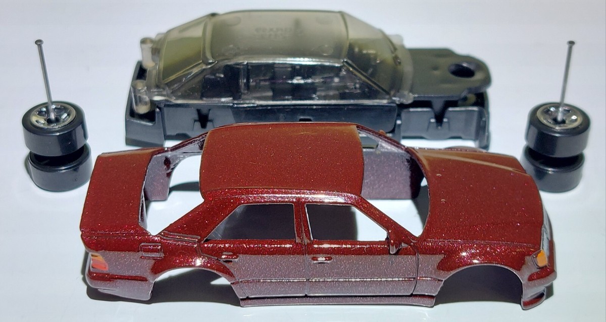 Hot wheels 2025 Target Red Edition Mercedes Benz 500E Unspun