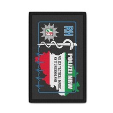 Patch Rettungshelfer RH Rettung Helfer NRW Polizei Tactical Medic #41584