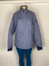 Women’s Mammut Pertex Quantum Full Zip Blue Jacket Size Xl