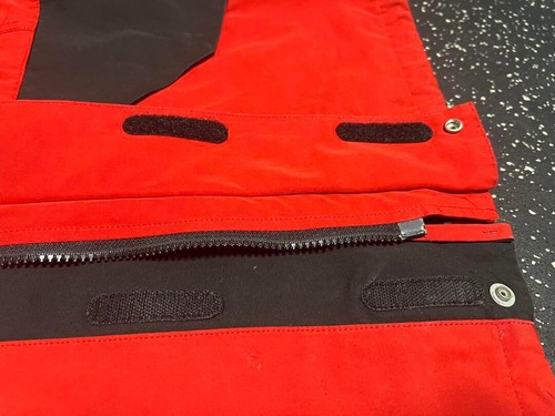 Schott Hoodie Mountain Jacket Blouson Men Size M Logo Red Genuine USED - Picture 7 of 11