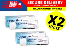 2 X Bepanthen Ointment 100g Dual Action for Nappy Rash and Skin Recovery