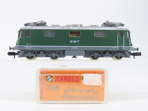 N Scale Arnold 2416 EBT Re 4/4 113 Electric Locomotive #113