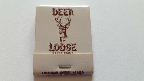 Matchbook Deer Lodge Restaurant Mt. Holly Springs PA FULL F