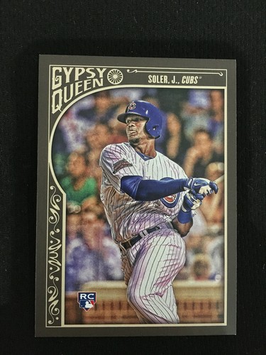 JORGE SOLER ROOKIE TOPPS GYPSY QUEEN 2015 ATLANTA BRAVES RC BASEBALL 