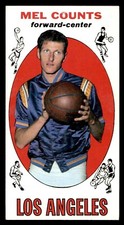 1969 Topps Basketball #49 Mel Counts VG/EX