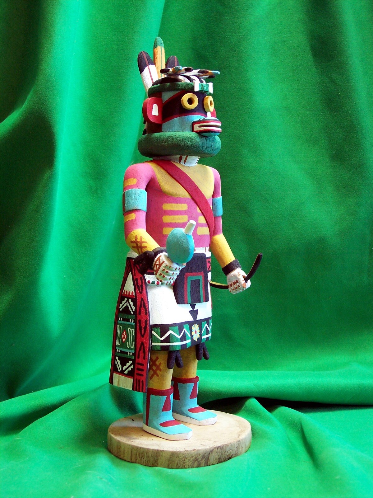 Hopi Kachina Doll The Hochani Kachina by Conrad Torivio Beautiful