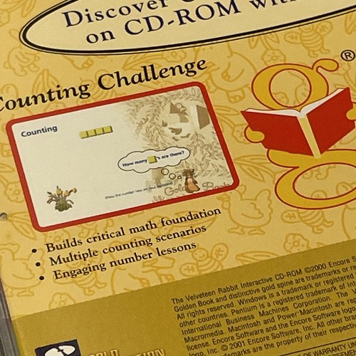 The Velveteen Rabbit Interactive Storybook CD ROM Little Golden Book Ages 3-6 - Picture 3 of 5