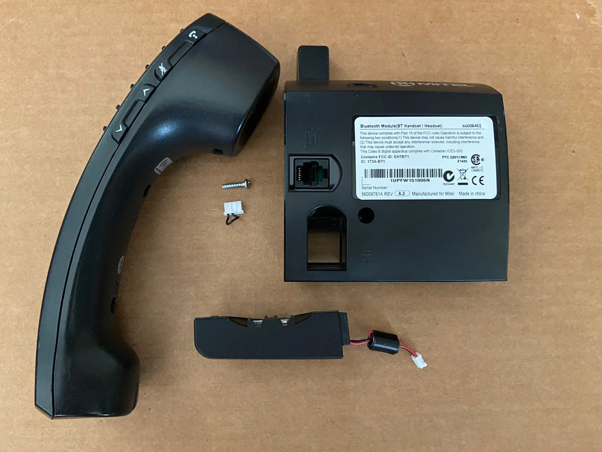 Mitel 50006441 Bluetooth Handset Kit W Charging Plate 50006402