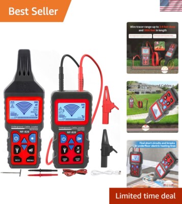 NOYAFA NF-826 Cable Locator: Accurate Underground Tracker for Professionals