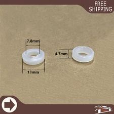 500 PCS Plastic Part Washer Spacer Clip Fits Fuel injector 13x7.8x4.7mm