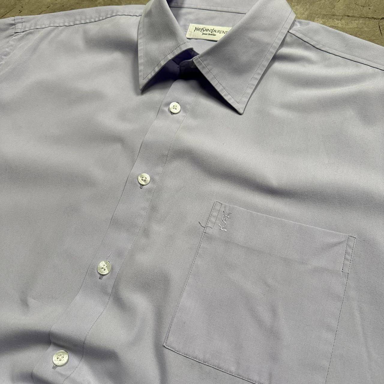 Camicia uomo vintage anni 90 Yves Saint Laurent manica corta