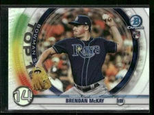 2020 Bowman #BTP-14 Brendan McKay Chrome Bowman Scouts Top 100