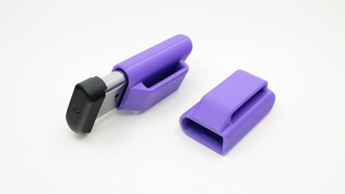 BOLSA REVISTA PARA KIMBER MICRO 9 - PÚRPURA - TIRADOR DERECHO - Para cinturones de hasta 1,5" - Imagen 2 de 5