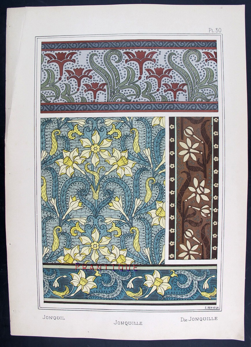 Berthon and Grasset　アール・ヌーヴォー Berthon and Grasset アール・ヌーヴォー Berthon & Grasset, Art