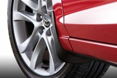 Genuine Front & Rear Splash Guards Mud Flaps For 2013-2024 Mazda 6