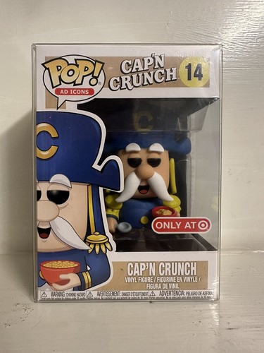 Funko Pop! Cap’N Crunch Capn Crunch Captain Crunch #14 Target NEW W/ Protector