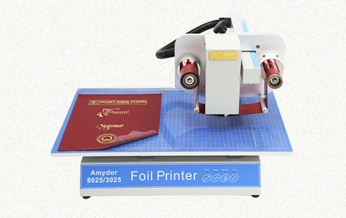 Automatic Digital Plateless Hot Stamping Machine Foil Press Printer AMD 8025 - Picture 5 of 6