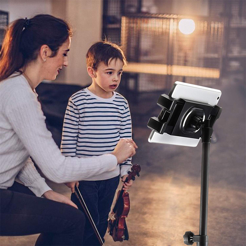 Adjustable Universal Tripod Tablet Stand Holder Music Foldable Bracket ...