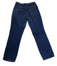 Vintage Gitano High Waisted Mom Jeans Sz 15 30x29 SHORT Taper Leg Y2K Blue Denim