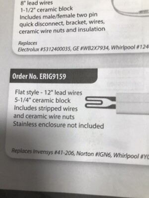 Accenditore Universale Per Forno ERP ERIG35 5312400035 WB2X7934 12400035 - Foto 6