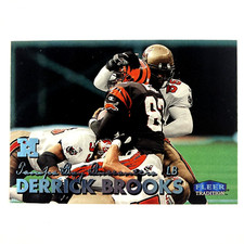 Derrick Brooks 1999 Fleer Tradition Card #97 NFL Tampa Bay Buccaneers