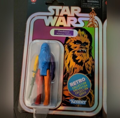 (6) Star Wars Chewbacca Prototype Edition Retro Collection, LOT of 6. Brand New.