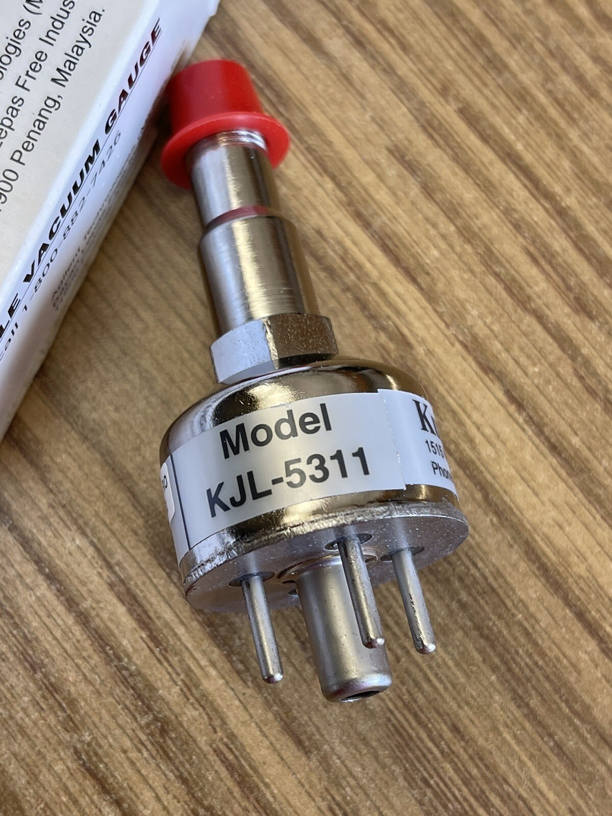 Agilent Lesker Rough Vacuum TC Thermocouple Gauge Tube KJL-5311 NEW SAVE NIB