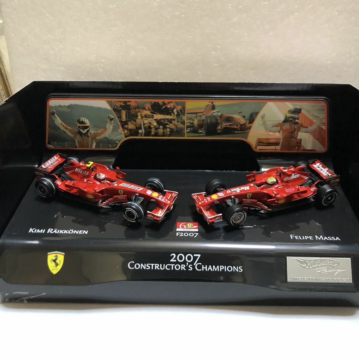 HOT WHEELS Racing FERRARI 2007 CONSTRUCTOR's CHAMPIONS F2007 HOT WHEELS Racing FERRARI 2007 CONSTRUCTOR's CHAMPIONS F2007